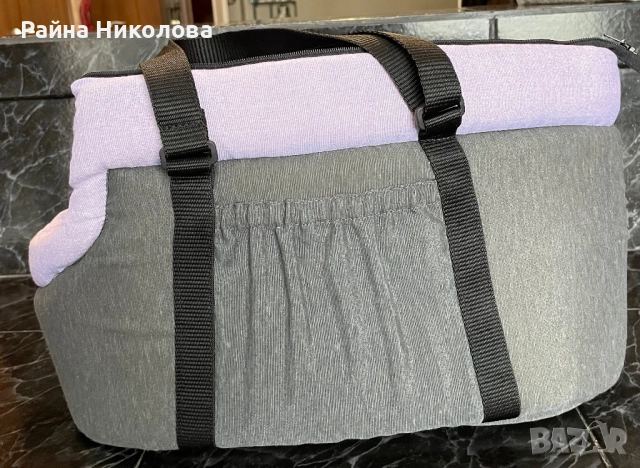 Чанта за носене на домашни любимци – удобна, мека и безопасна, снимка 3 - Други стоки за животни - 52431992