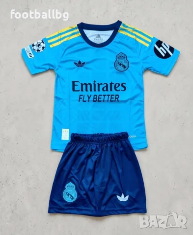 COURTOIS 1🩷💙⚽️ детско юношески футболни вратарски екипи REAL MADRID , снимка 4 - Футбол - 30506999