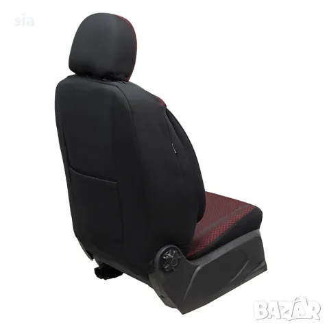 Тапицерия за кола, бордо/ черно, снимка 2 - Аксесоари и консумативи - 47922994