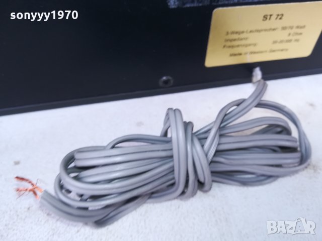 ST-72 3 WAY SPEAKER MADE IN WEST GERMANY 1602222100, снимка 18 - Тонколони - 35814990