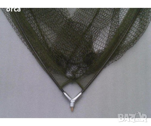 Шаранджийски кеп за едри риби – телескопична дръжка 2.50 м, глава 100 см, снимка 2 - Такъми - 35749767