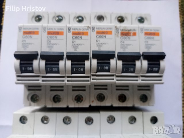 Автоматични предпазители(бушони)-трифазни и монофазни, снимка 3 - Резервни части за машини - 42138454