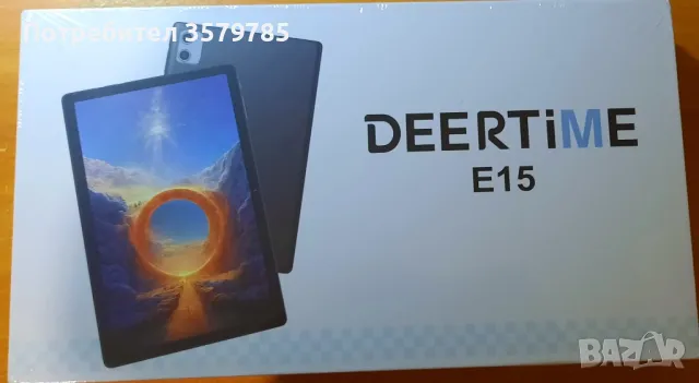 DEERTime E15 Таблет с Android 14 10,1 инча, 20GB RAM 128GB ROM 1TB Expand Осемядрен, снимка 10 - Таблети - 49013313