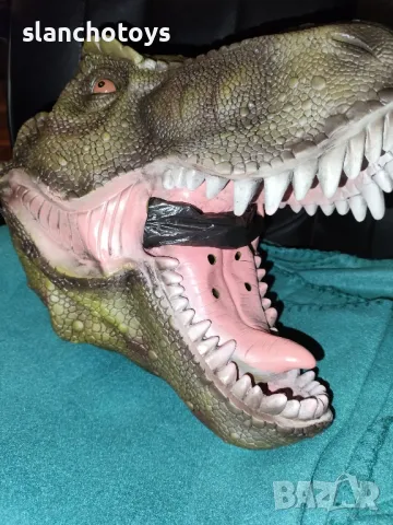 Силиконова маска на Динозавър Тиранозавър Рекс Indominus, снимка 5 - Играчки за стая - 35201989