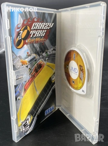 CRAZY TAXI Psp, снимка 2 - Игри за PlayStation - 53777115