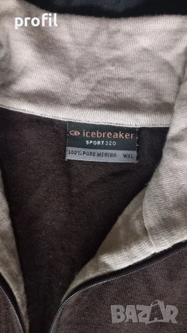 Icebreaker 320 merino baselayer/блуза M/L, снимка 5 - Блузи с дълъг ръкав и пуловери - 53507755