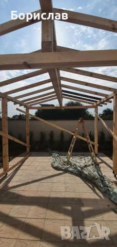 Ремонт на покриви изживяване на навеси и беседки , снимка 18 - Ремонти на покриви - 53822379