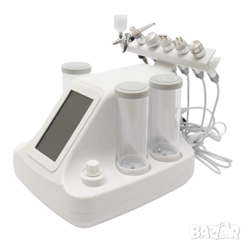 Водно дермабразио, RF, Биолифтинг, Кислород, Ултразвук и Криотерапия 6 в 1 , снимка 3 - Козметични уреди - 52006193