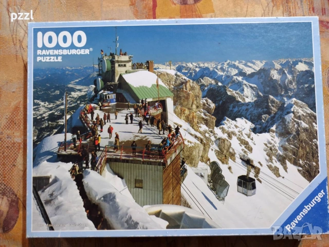Пъзел "Highest Mountain of Germany” Ravensburger 1988г. 1000 части