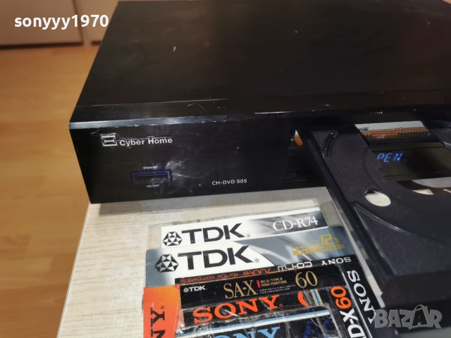 CYBER HOME CH-DVD 505 ВНОС GERMANY 2701261005, снимка 8 - Плейъри, домашно кино, прожектори - 53241304