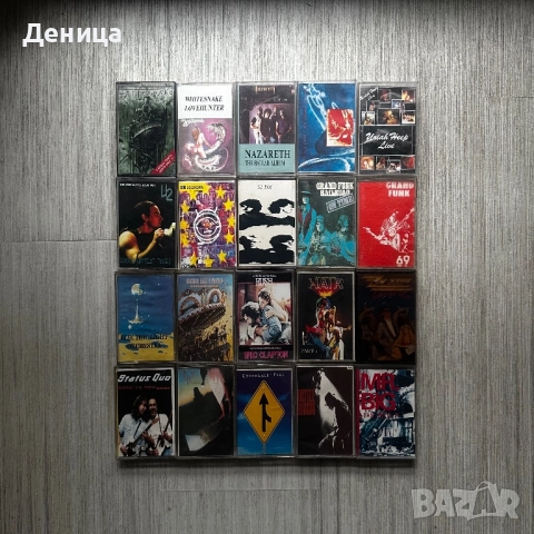 Касетки рок/поп