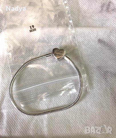 Гривна Пандора S925 19см, снимка 2 - Гривни - 40978566
