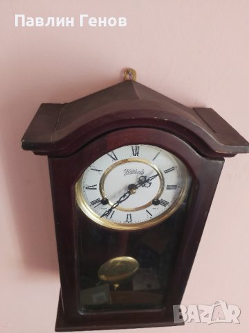 Стар стенен Механичен часовник Highlands , Английски, снимка 5 - Други ценни предмети - 42323789