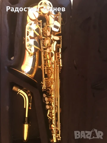 Продавам алт саксофон ELKHART deluxe, снимка 13 - Духови инструменти - 51074600