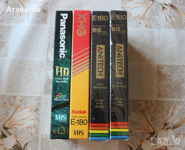 Видео касети VHS нови и запечатани, снимка 3 - Чанти, стативи, аксесоари - 41971091