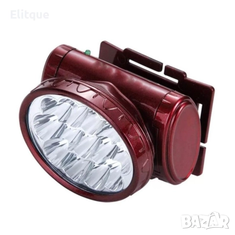 FL50 Акумулаторен прожектор челник фенер за глава 13 Led диода YJ-1898, снимка 9 - Други - 52855459