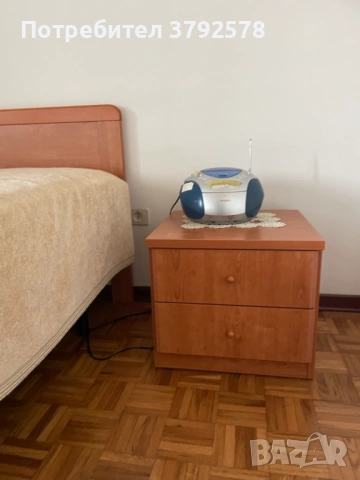 Спален комплект с матрак, снимка 4 - Спални и легла - 53471434