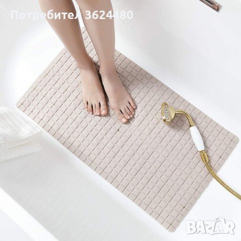 Постелка за баня, предпазваща от подхлъзване по мокрите плочки