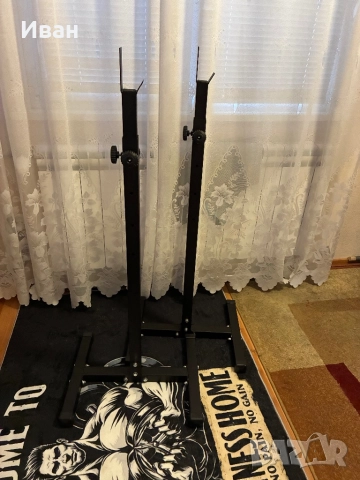 Стойки за клек / лежанка за домашна употреба 