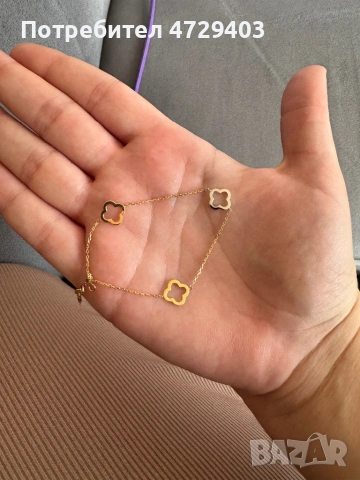 Златна гривна 14 карата 1.4 грама 