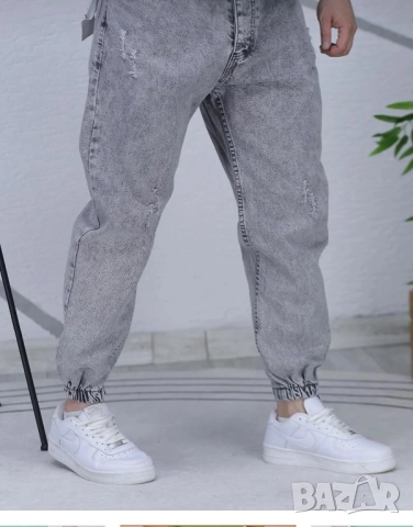 Мъжки еластични дънки, снимка 3 - Дънки - 52775501