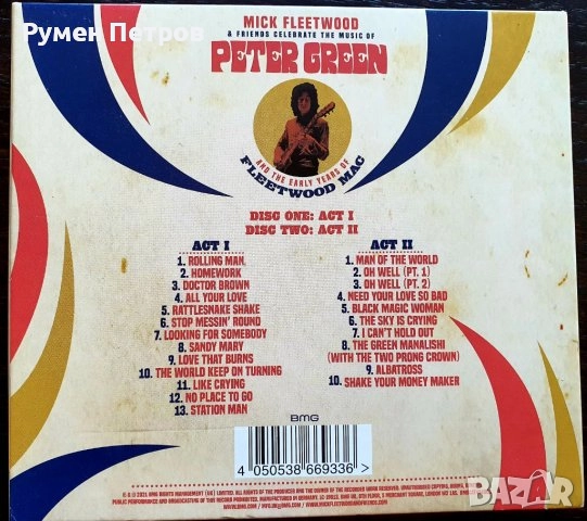 MICK FLEETWOOD & FRIENDS New Album 2021 - The Music of FLEETWOOD MAC, снимка 2 - CD дискове - 51640724