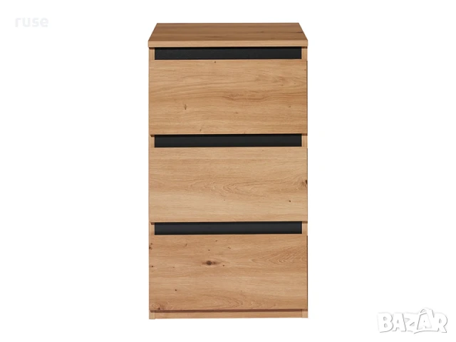 НОВИ! Скрин шкаф с 3 чекмежета плавно затваряне 79,2х40x48 см, снимка 5 - Скринове - 50595424