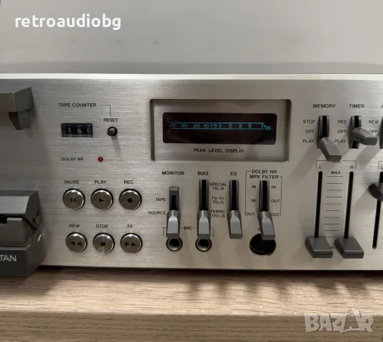 🔈Колекционерски топ модел триглав дек ITT HiFi 8025 - профилактиран🔈, снимка 3 - Декове - 56019486
