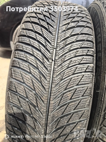 2 броя зимни гуми Michelin Pilot Alpin 225/60/17, снимка 3 - Гуми и джанти - 51629489