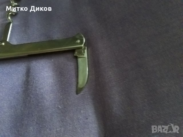 Отварачка винтидж 110мм  FGB Wine Multi Tool Foil Knife Bottle Opener Italy, снимка 3 - Колекции - 34011564