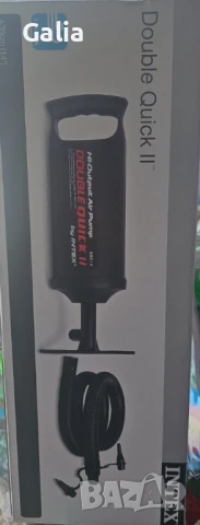 Ръчна помпа, Double Quick II 36см, INTEX, снимка 4 - Други инструменти - 50230024