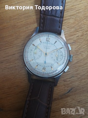 Мъжки часовник Полет/Poljot хронограф 3017, снимка 2 - Антикварни и старинни предмети - 40565692