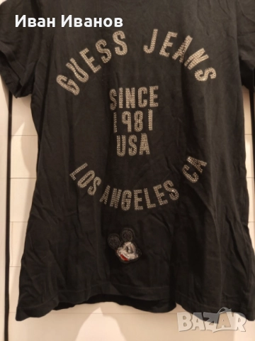 Оригинална дамска тениска Guess, снимка 10 - Тениски - 51706374
