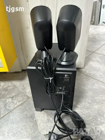 Тонколони , буфер Logitech X-210 2.1 за компютър, снимка 6 - Тонколони - 55980497