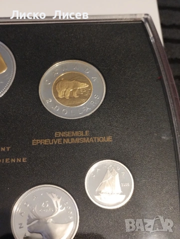 Канада 2005г. сет мат-гланц 8 броя монети 6 от тях сребро, снимка 5 - Нумизматика и бонистика - 53605456