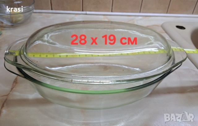 Йенски термоустойчиви съдове, снимка 4 - Съдове за готвене - 53169256