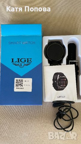 Smart Watch Lige, снимка 1 - Смарт гривни - 41685647