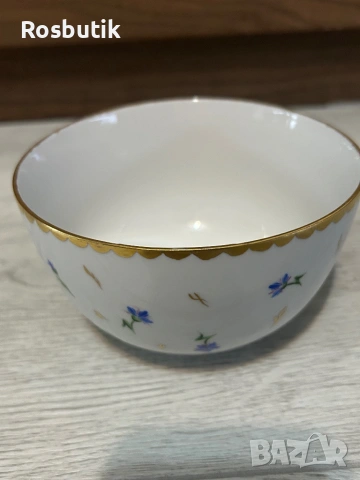 Лот от три старинни купички , снимка 5 - Чинии - 53412982