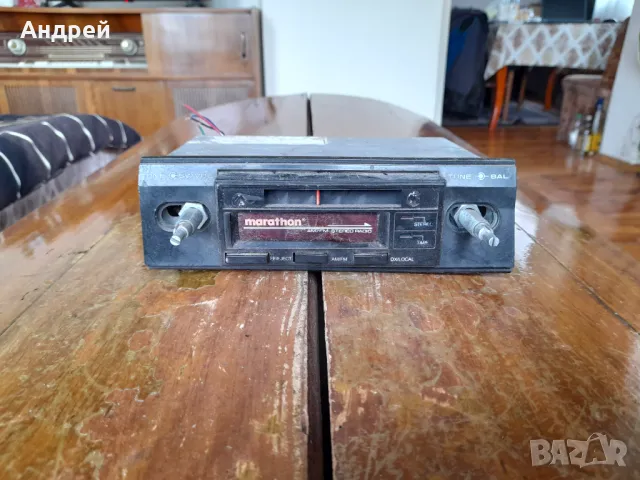 Старо автомобилно радио,радиокасетофон Marathon
