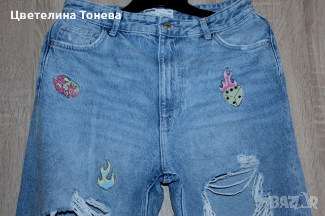 дънки Бершка, снимка 3 - Дънки - 39262259