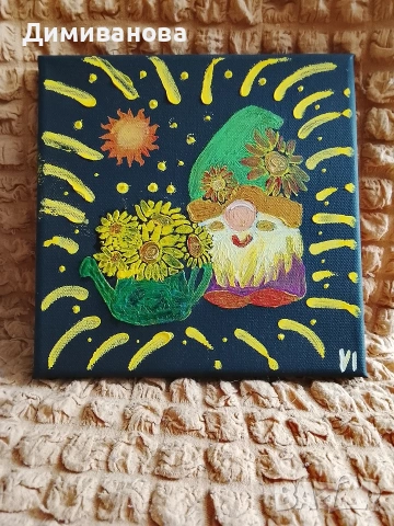 Рисунка върху платно, снимка 11 - Картини - 50483933