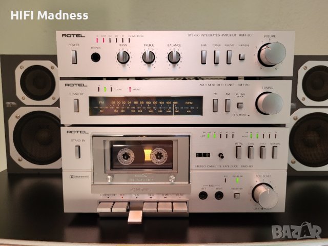 Rotel Micro Component 80 Аудио Компонентна Система, снимка 5 - Аудиосистеми - 41121239