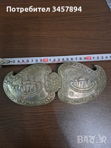 Възрожденски религиозни сребърни пафти , снимка 5 - Антикварни и старинни предмети - 50467437