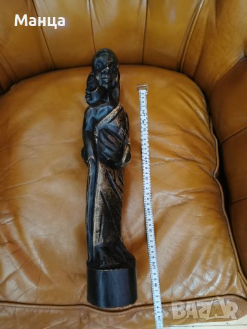 Африканска статуетка от Гана, снимка 4 - Антикварни и старинни предмети - 38707945