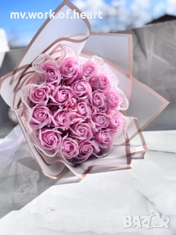 Нежен букет , снимка 2 - Подаръци за жени - 53637205