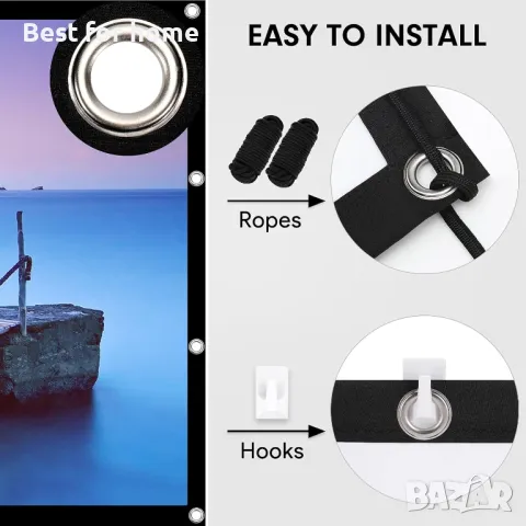 Висококачествен екран за проектори 120 инча, 16:9 от OZOERI, снимка 4 - Плейъри, домашно кино, прожектори - 50138736