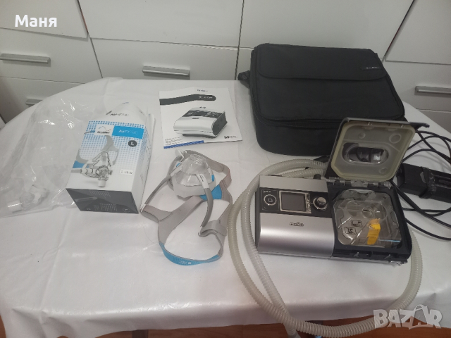 Дихателен апарат( за сънна апнея) с овлажнител, снимка 4 - Медицинска апаратура - 44766110