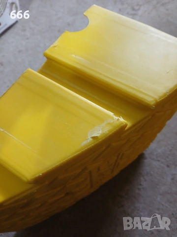 Мобилна рампа Luka, Издръжлива, 2x, 27x25x13см, Жълта, снимка 5 - Аксесоари и консумативи - 53536401