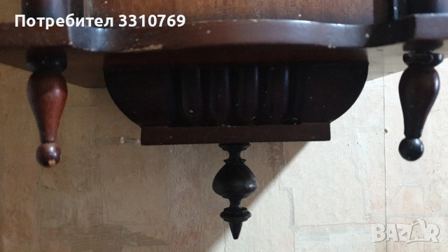 Красив английски антикварен стенен часовник. , снимка 4 - Стенни часовници - 52584737