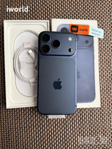 НОВ❗️iPhone 17 Pro ❗️Лизинг от 38Е/мес ❗️Deep Blue ❗️ ГАРАНЦИЯ❗️256Gb⚠️ , снимка 4 - Apple iPhone - 53415062